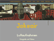Tablet Screenshot of jokeair.com